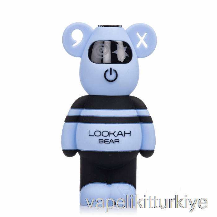 Elektronik Sigara Kalemi Vape Mate Lookah Bear 510 Pil Açık Mavi